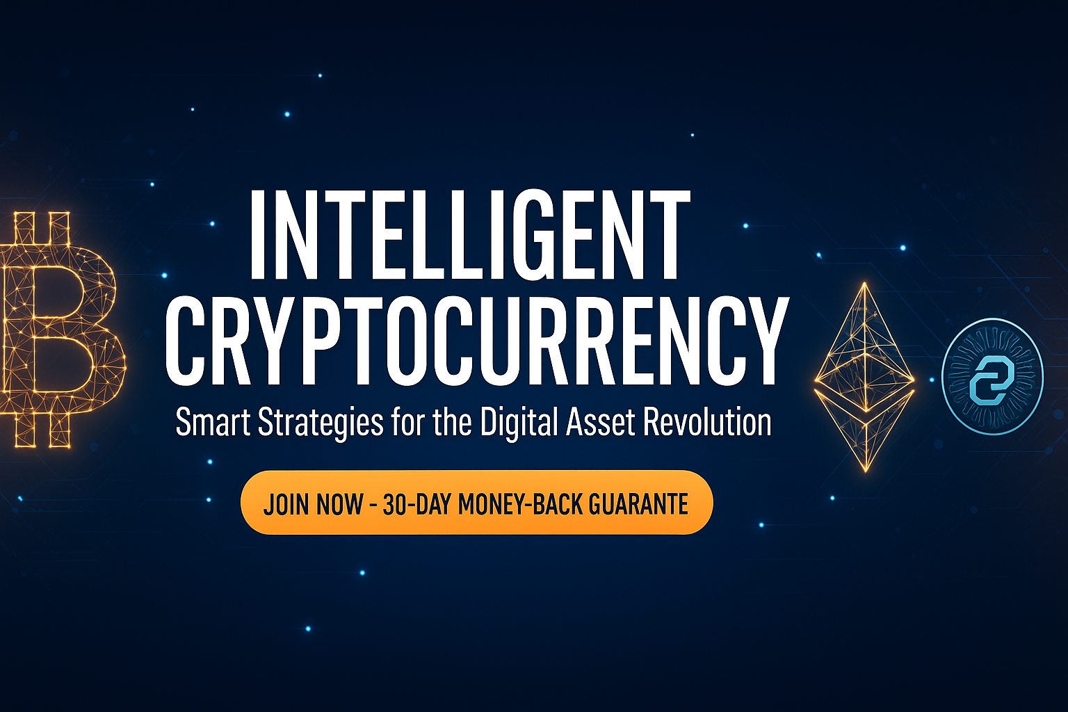 Intelligent Cryptocurrency – Smart Strategies for the Digital Asset Revolution. Join Now with a 60-Day Money-Back Guarantee.
